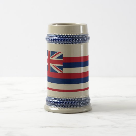 Mug avec drapeau de l'Etat d'Hawaii -USA (Centre)