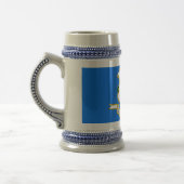 Mug avec drapeau de l'État du Connecticut -USA (Gauche)
