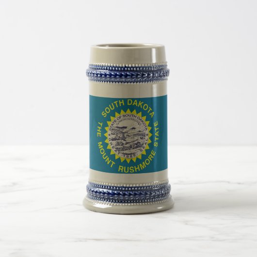 Mug avec drapeau de l'Etat du Dakota du Sud -USA (Centre)
