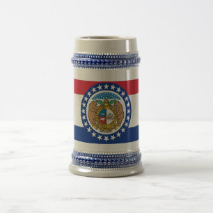 Mug avec drapeau de l'Etat du Missouri -USA