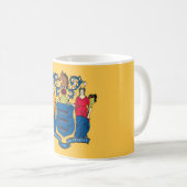 Mug avec drapeau de l'État du New Jersey - USA (Devant droit)