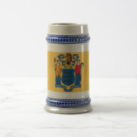 Mug avec drapeau de l'Etat du New Jersey -USA