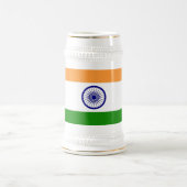 Mug avec drapeau de l'Inde (Centre)