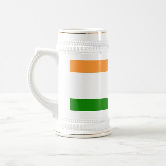 Mug avec drapeau de l'Inde (Gauche)