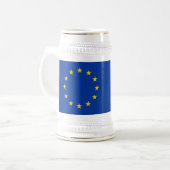 Mug avec drapeau de l'Union européenne (Devant gauche)
