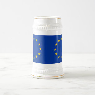 Mug avec drapeau de l'Union européenne