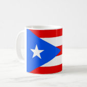 Mug avec Drapeau de Porto Rico - USA (Devant gauche)