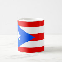 Mug avec Drapeau de Porto Rico - USA