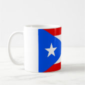 Mug avec Drapeau de Porto Rico - USA (Gauche)