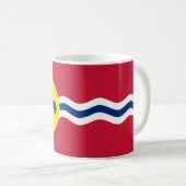 Mug avec Drapeau de Saint-Louis, Missouri (Devant droit)