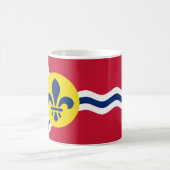 Mug avec Drapeau de Saint-Louis, Missouri (Centre)
