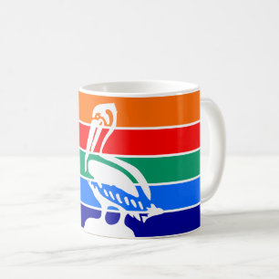 Mug avec drapeau de Saint-Pétersbourg, Floride