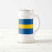 Mug avec Drapeau de Suède (Devant droit)