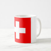 Mug avec Drapeau de Suisse (Devant droit)