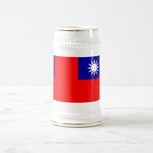 Mug avec drapeau de Taïwan (Centre)