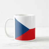 Mug avec Drapeau de Tchéquie (Gauche)