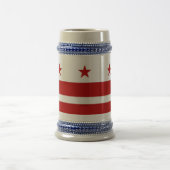 Mug avec drapeau de Washington DC-USA (Centre)
