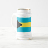 Mug avec drapeau des Bahamas (Devant gauche)