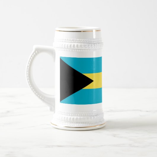 Mug avec drapeau des Bahamas (Gauche)