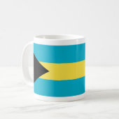 Mug avec drapeau des Bahamas (Devant gauche)