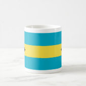 Mug avec drapeau des Bahamas (Centre)