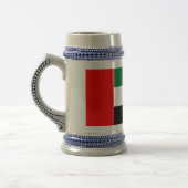 Mug avec drapeau des Émirats Arabes Unis (Gauche)