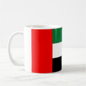 Mug avec drapeau des Émirats Arabes Unis (Gauche)