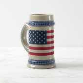 Mug avec drapeau des Etats-Unis (Devant gauche)