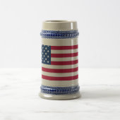 Mug avec drapeau des Etats-Unis (Centre)