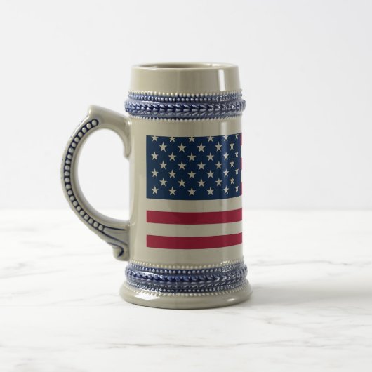 Mug avec drapeau des Etats-Unis (Gauche)