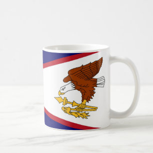 Mug avec Drapeau des Samoa américaines- USA