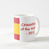 Mug avec drapeau d'Espagne (Devant droit)