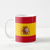 Mug avec drapeau d'Espagne (Gauche)