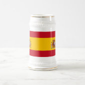 Mug avec drapeau d'Espagne (Centre)