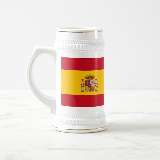 Mug avec drapeau d'Espagne (Gauche)