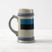 Mug avec drapeau d'Estonie (Gauche)