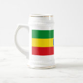 Mug avec drapeau d'Ethiopie (Gauche)