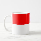 Mug avec drapeau d'Indonésie (Gauche)