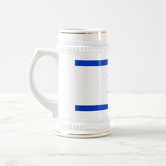 Mug avec drapeau d'Israël (Gauche)