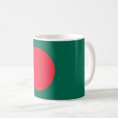 Mug avec drapeau du Bangladesh (Devant droit)