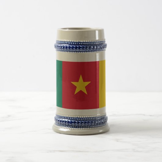 Mug avec drapeau du Cameroun (Centre)