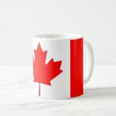 Mug avec drapeau du Canada (Devant droit)