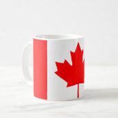 Mug avec drapeau du Canada (Devant gauche)