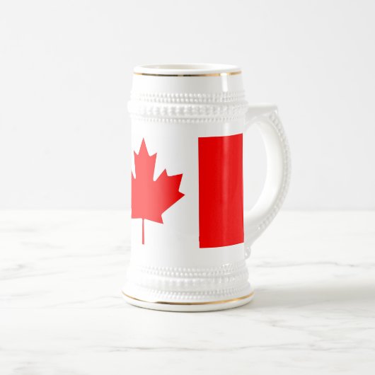 Mug avec drapeau du Canada (Devant droit)