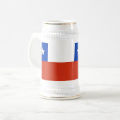 Mug avec drapeau du Chili (Devant gauche)