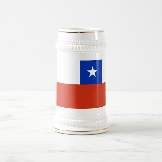 Mug avec drapeau du Chili (Centre)