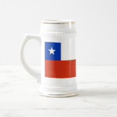 Mug avec drapeau du Chili (Gauche)