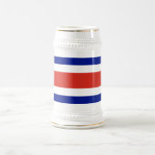 Mug avec drapeau du Costa Rica (Centre)