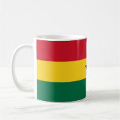 Mug avec drapeau du Ghana (Gauche)