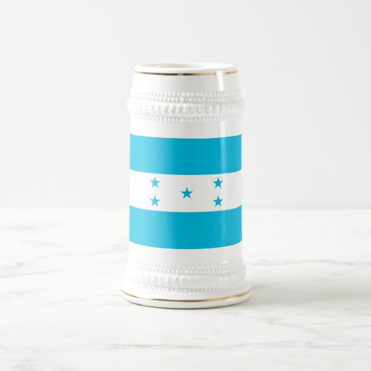 Mug avec drapeau du Honduras (Centre)